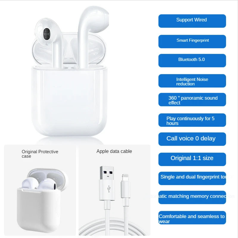 i12 TWS true wireless stereo earbuds