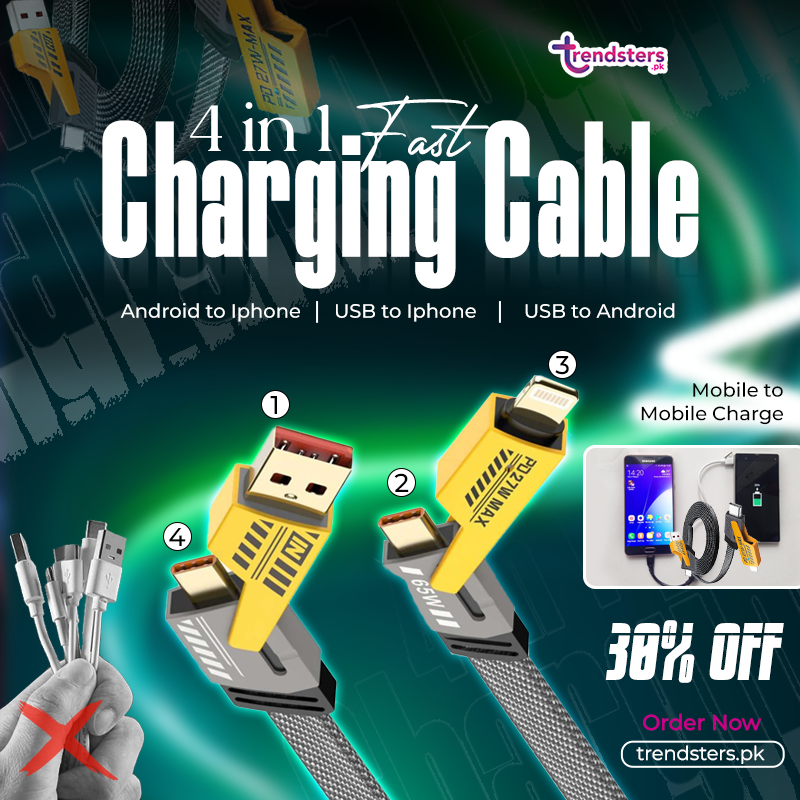 4 in 1 Fast Charging Cable