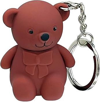 6Pcs Keychain korean Bear Lipsticks