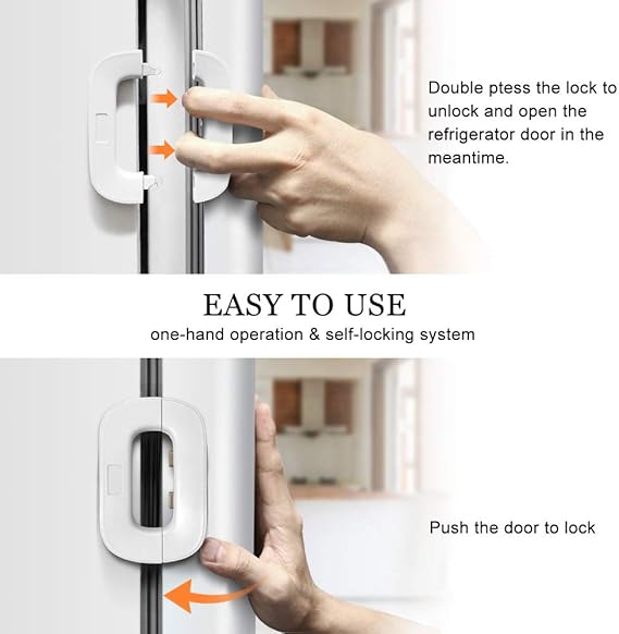 Self-Adhesive Fridge Lock