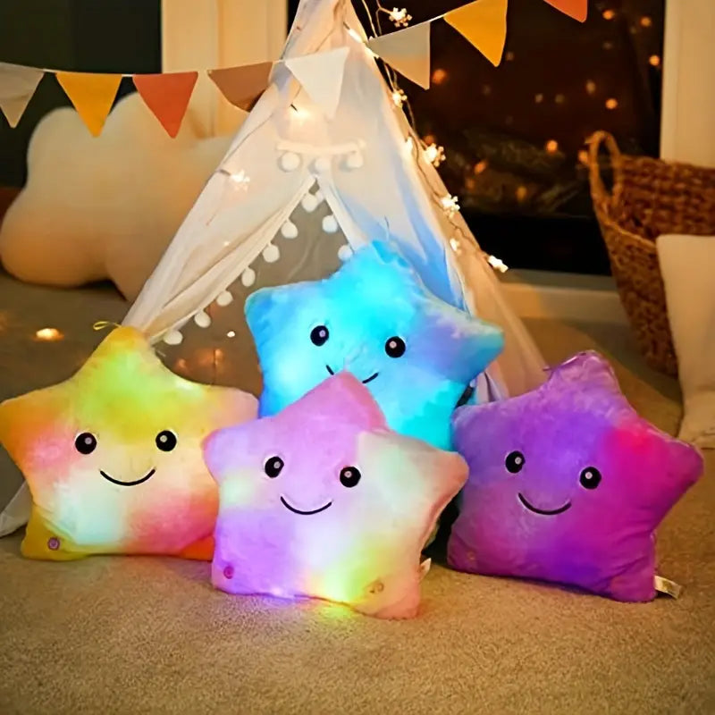 Led Light Star Pillow