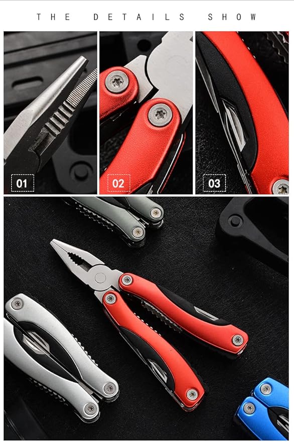 9 In 1-Multi-Function Folding Plier