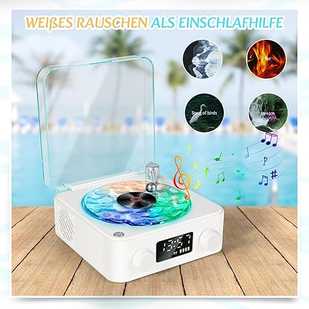 Water Ripple Light,, Bluetooth Speaker