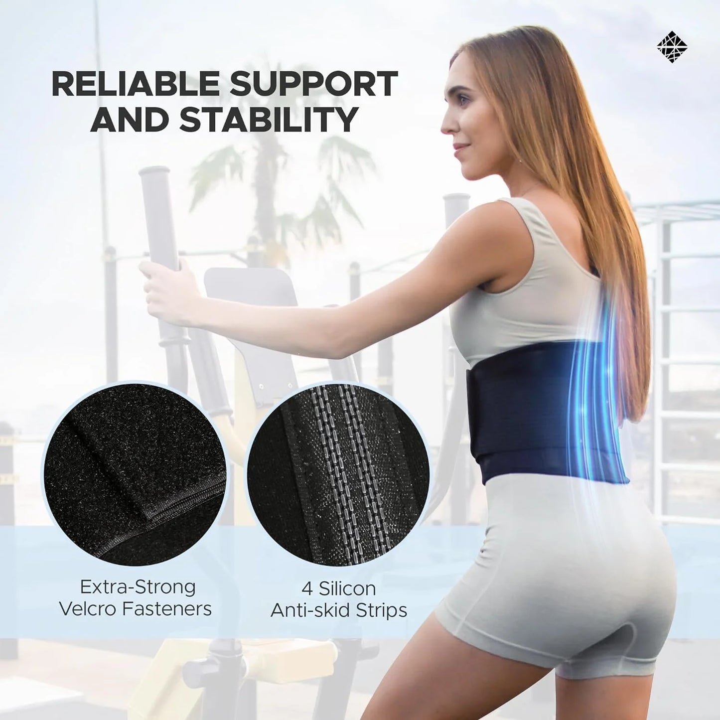 Lumbar Back Support Belt for Lower Back Pain Relief