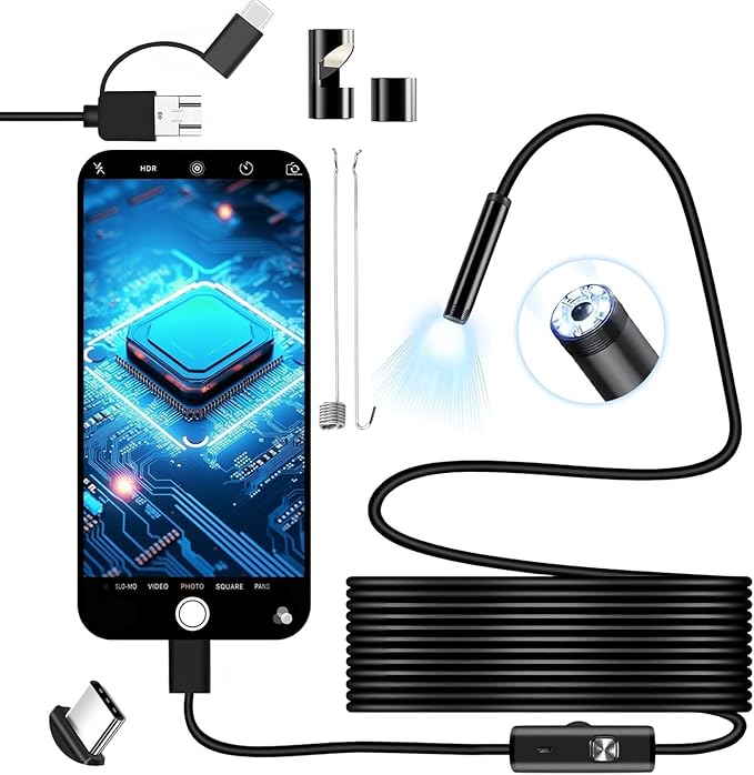 3-in-1 Endoscope Camera