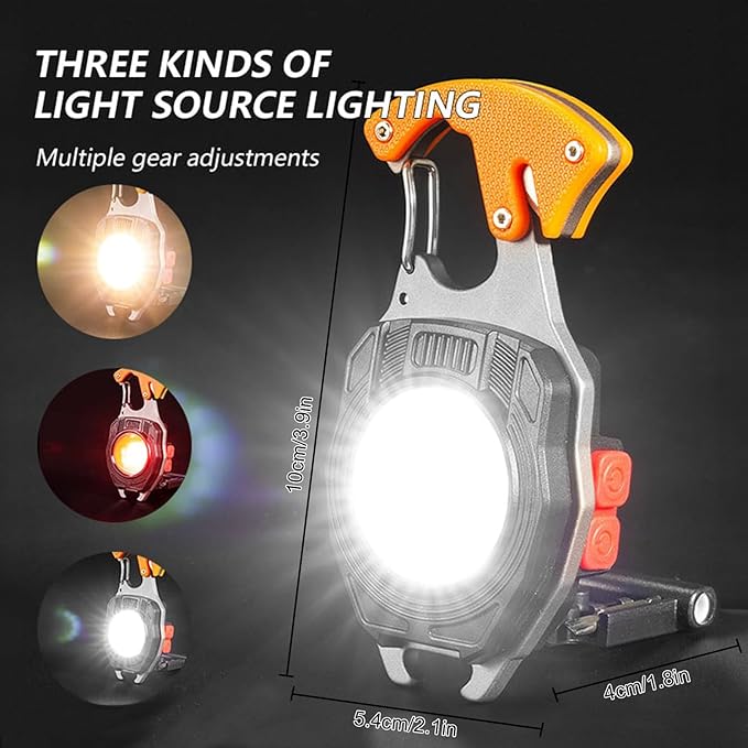 LED Magnetic Keychain Light