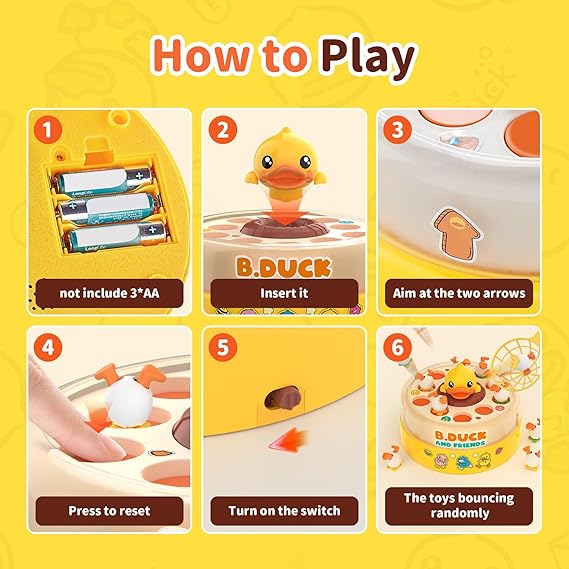 Bounce & Spin Catching Ducks