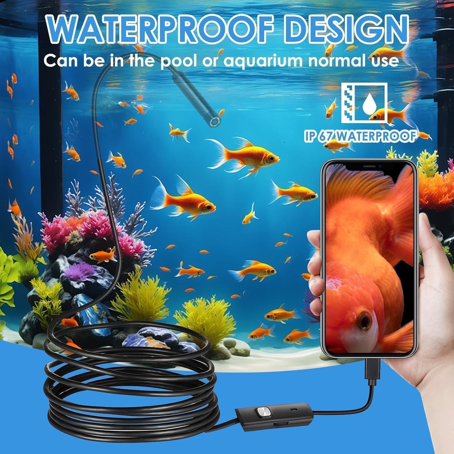 3-in-1 Endoscope Camera