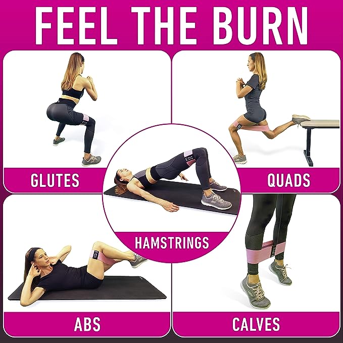 Resistance Bands for Hip Thigh Glute Bands Set