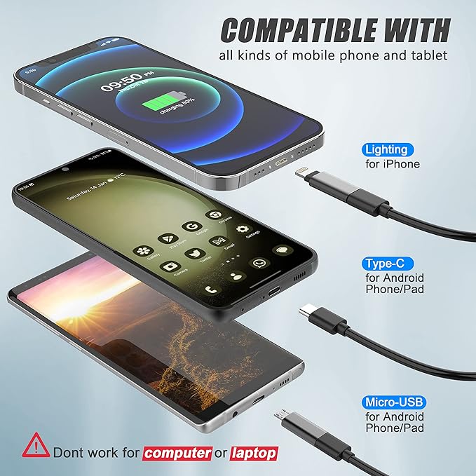 3-in-1 Endoscope Camera