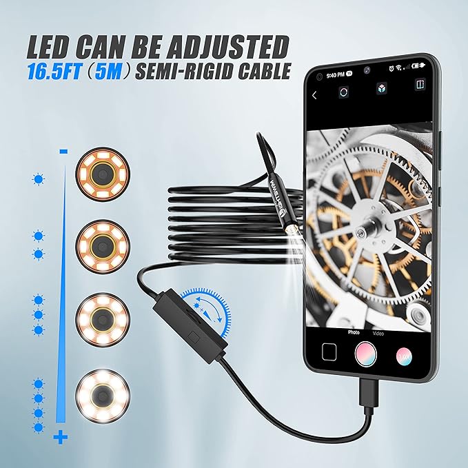 3-in-1 Endoscope Camera
