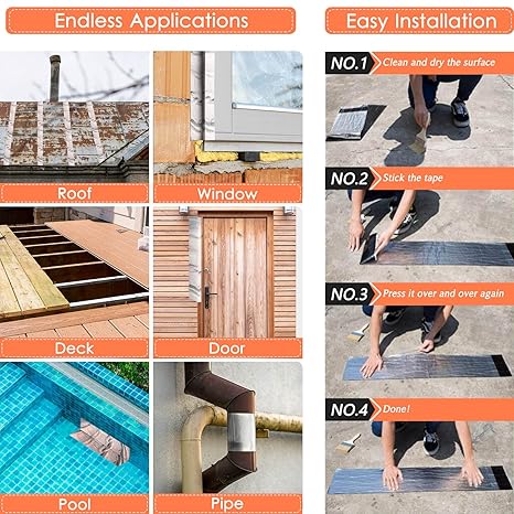 Self-Adhesive Waterproof Sealing Tape