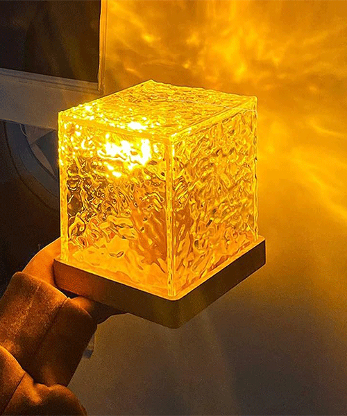 Crystal Wave Lamp