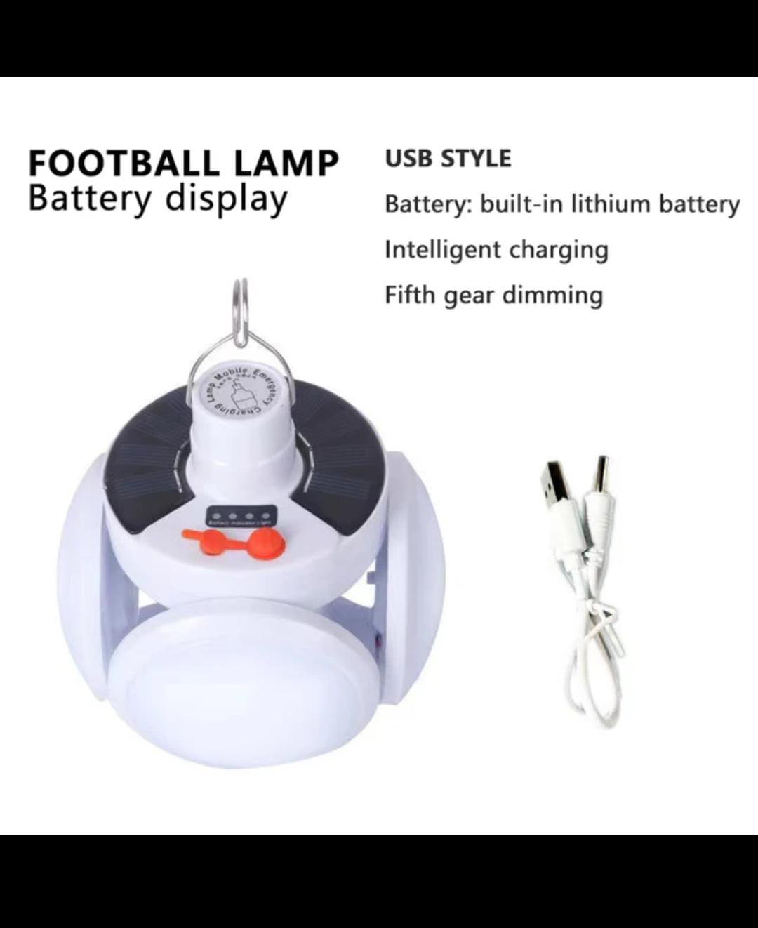Solar LED Camping Light
