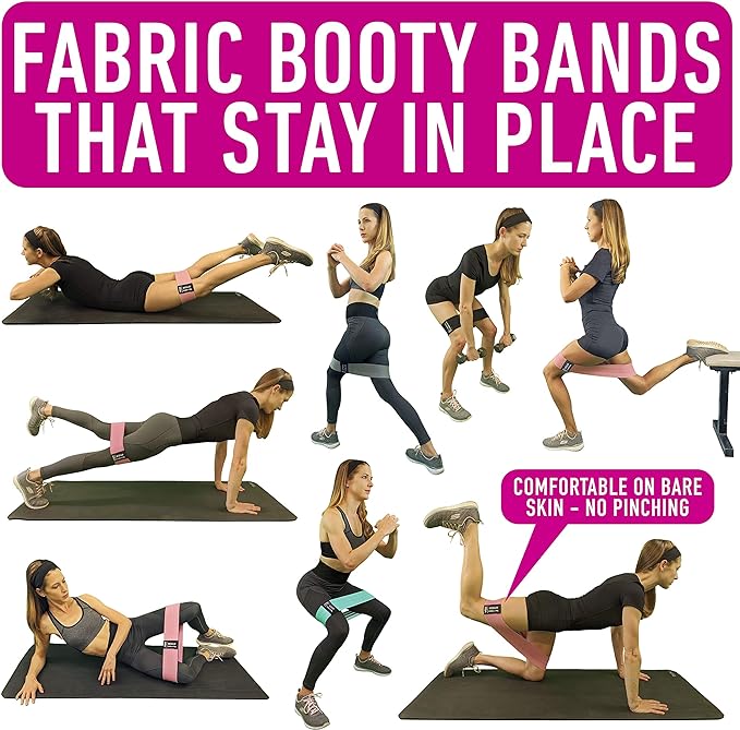 Resistance Bands for Hip Thigh Glute Bands Set