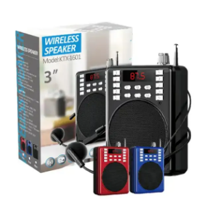 KTX-1601 Wireless Speaker With Microphone