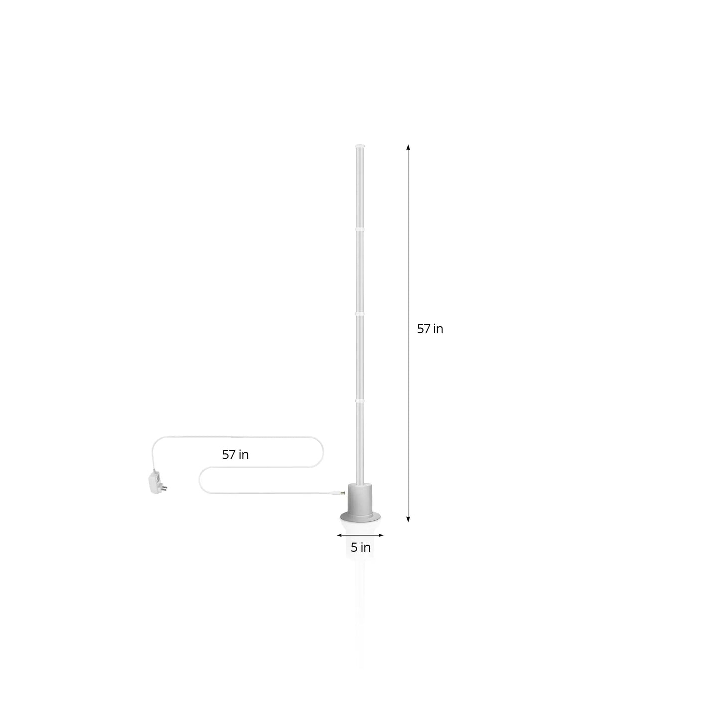 RGB Corner Floor Lamp Light