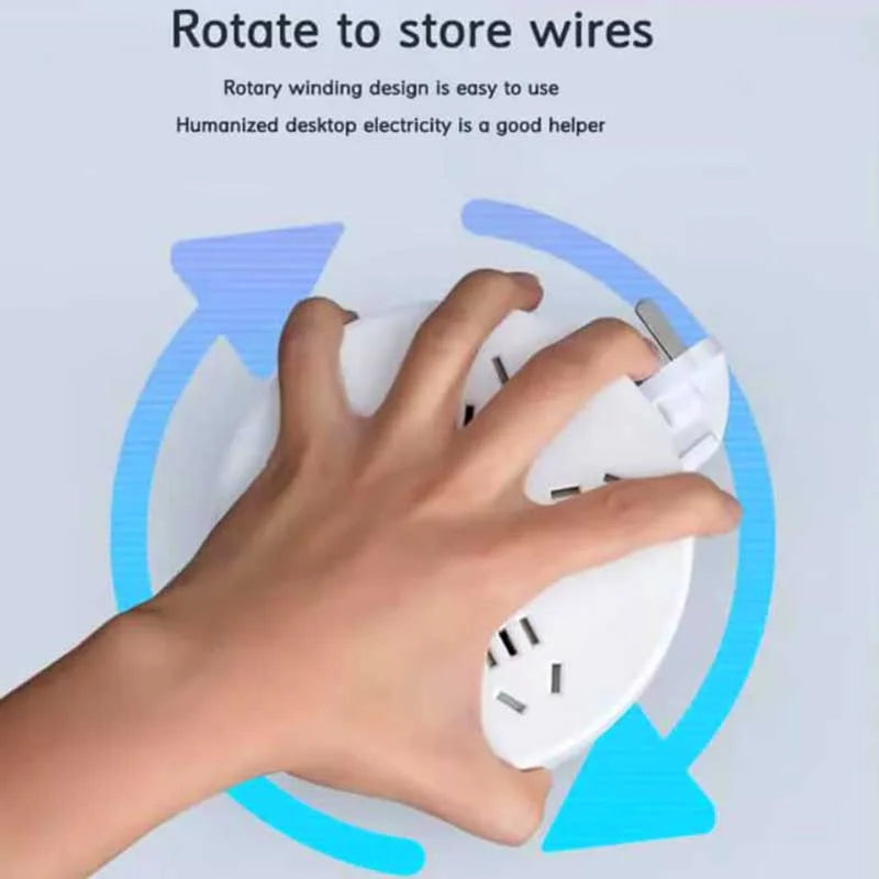 Foldable Extension Board With USB Sockets