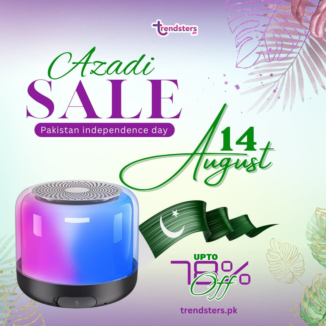 Mini RGB Acrylic Wireless Speaker