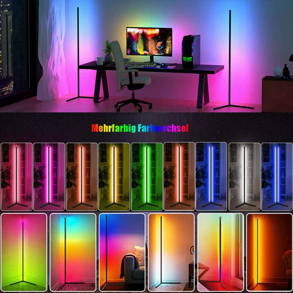 RGB Corner Floor Lamp Light