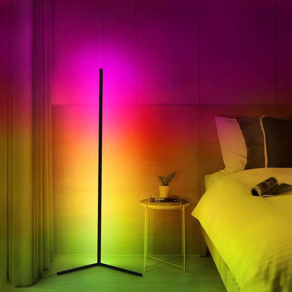 RGB Corner Floor Lamp Light