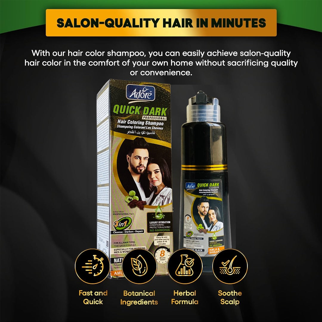 Quick Hair Coloring Shampoo
