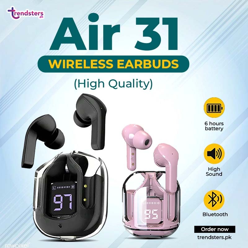 Air 31 Wireless Earbuds (HIGH QUALITY)