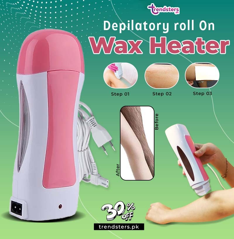 Body Wax Kit Depilatory Roll On Wax Heater - Main Image