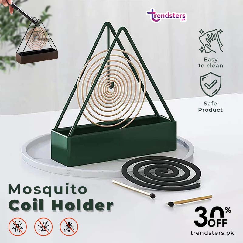 Customized Mosquito Coil Holder for Home Office And Bedroom