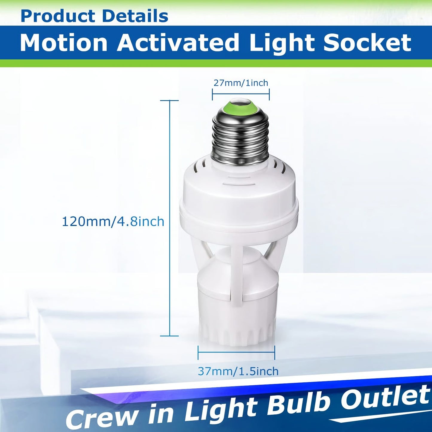Motion Sensor Bulb Holder