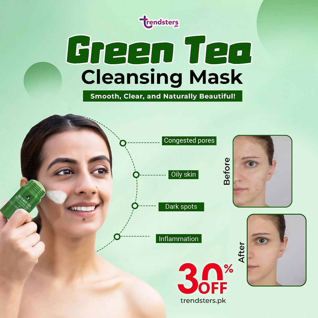 Green Tea Cleansing Mask 40g