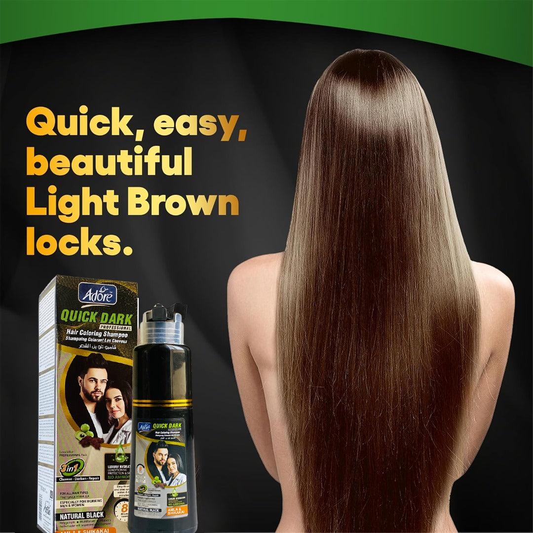 Quick Hair Coloring Shampoo