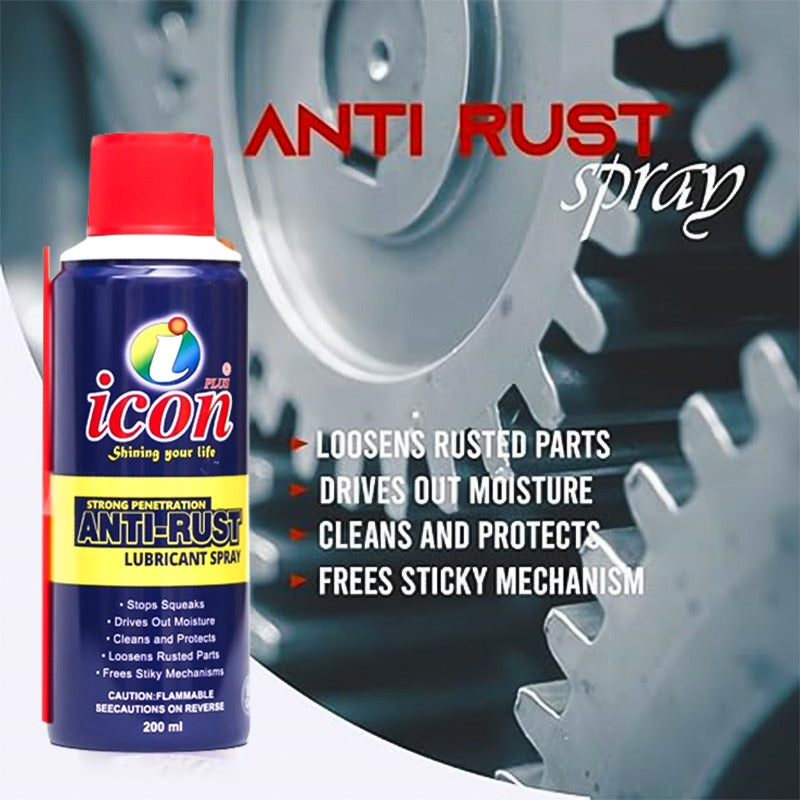 Rust Remover and Lubricant Oil Spray