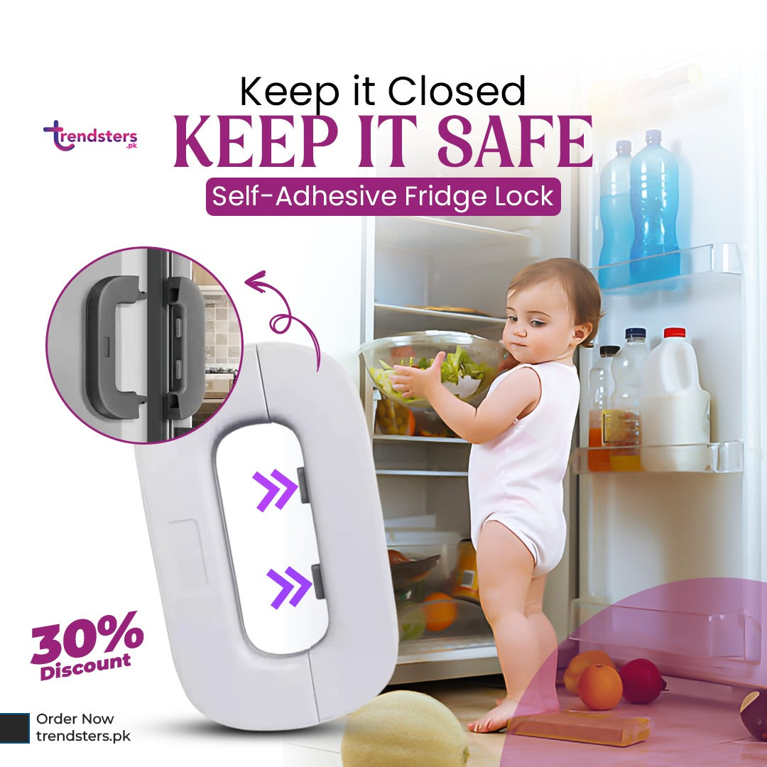 Self-Adhesive Fridge Lock