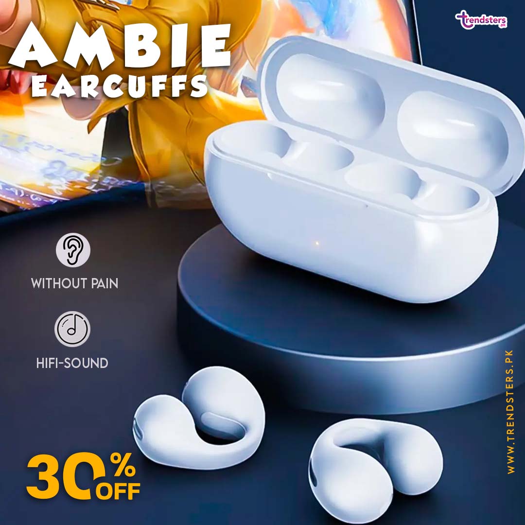 Ambie Earcuffs (White)
