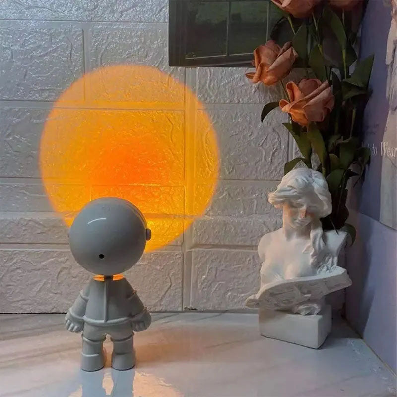 Astronaut Sunset Lamp