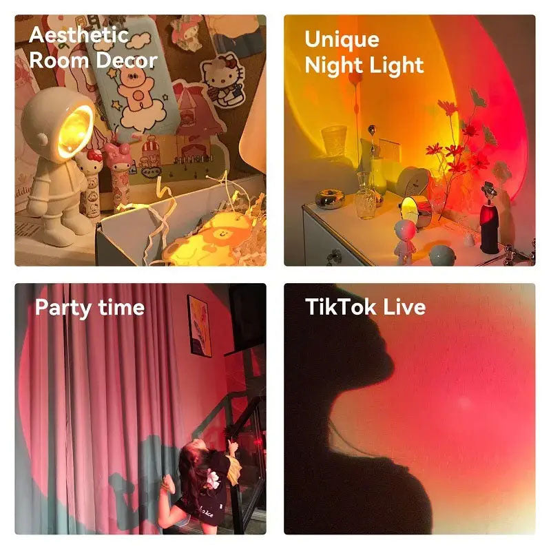 Astronaut Sunset Lamp