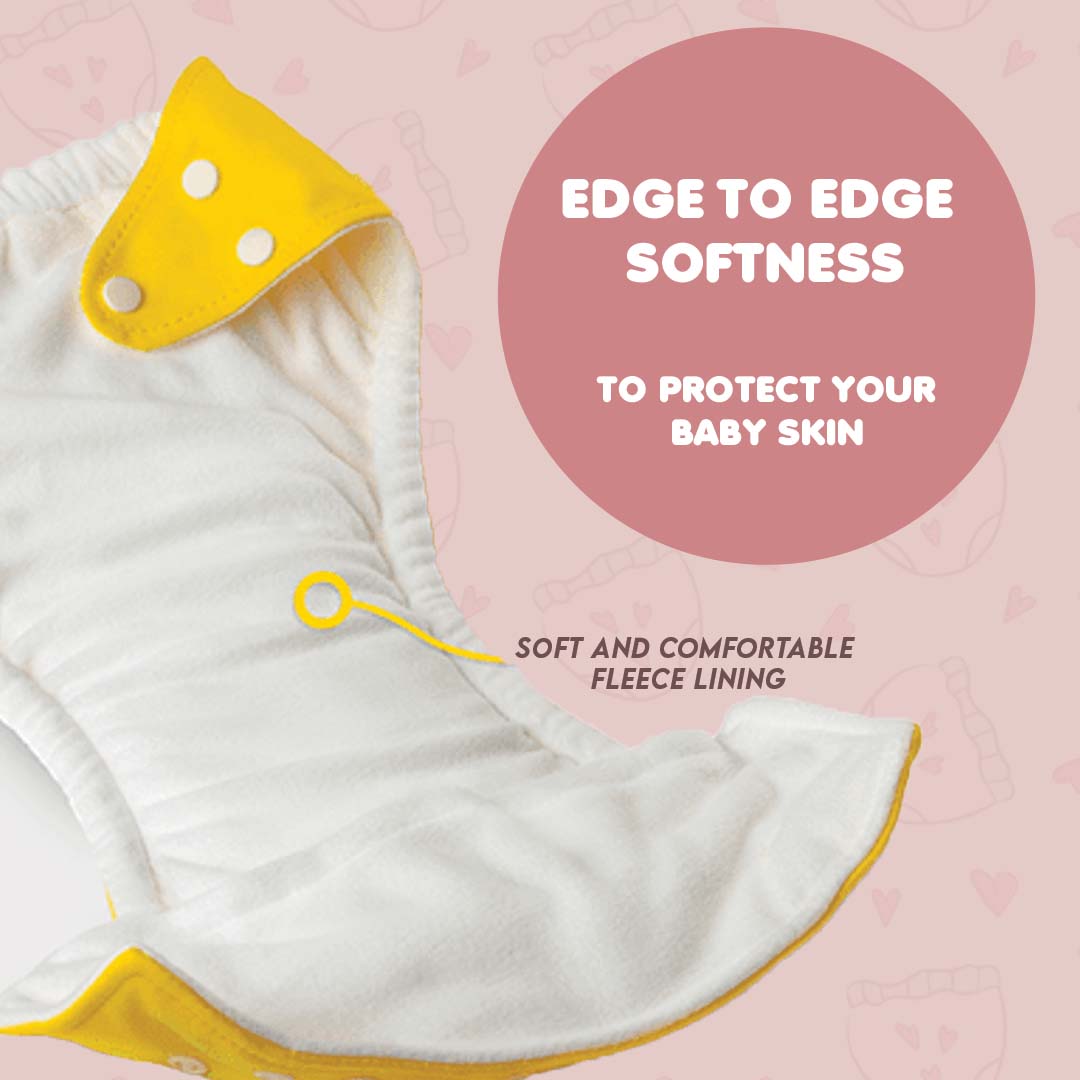 Kids' Free Size Reusable Diaper + Insert (0-36 months)