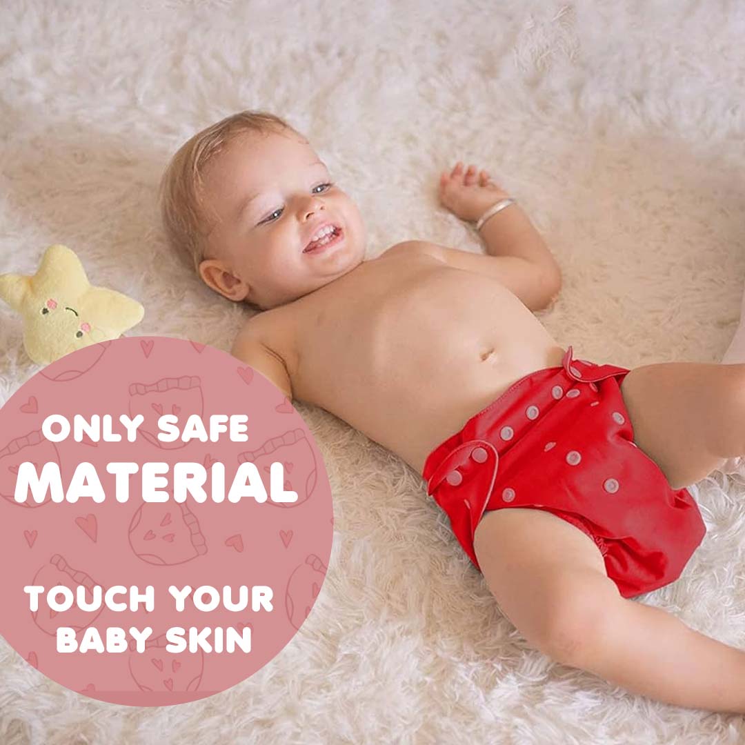 Kids' Free Size Reusable Diaper + Insert (0-36 months)