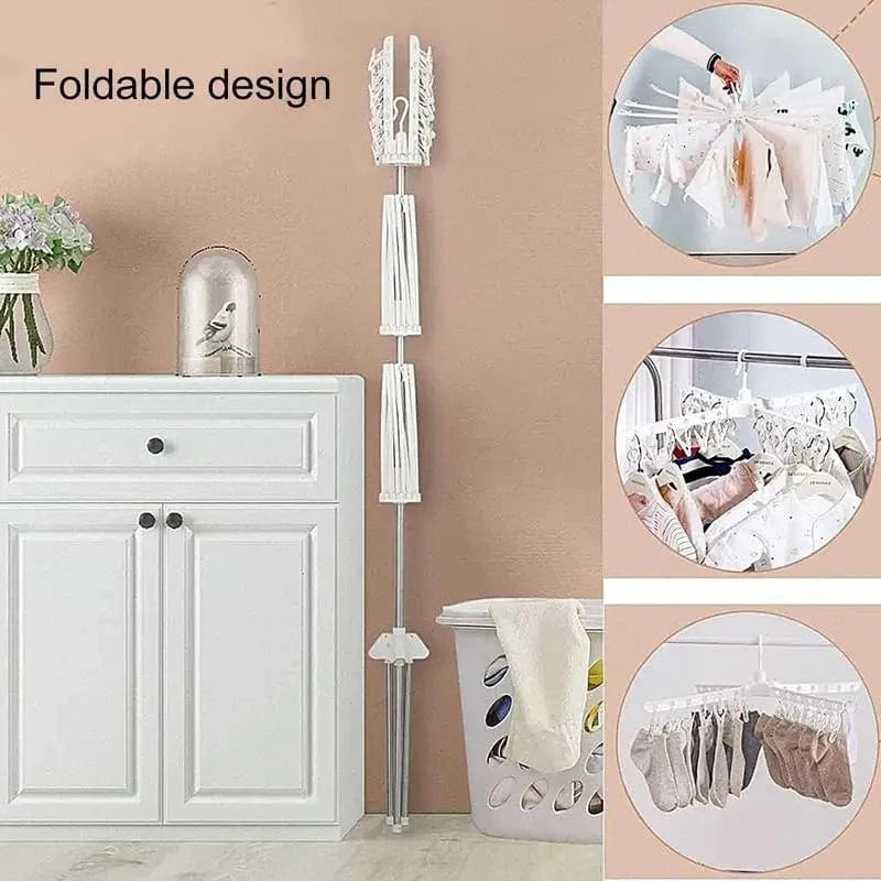 Laundry Clothes Drying Rack