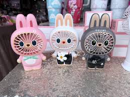 Labubu Shape Fan