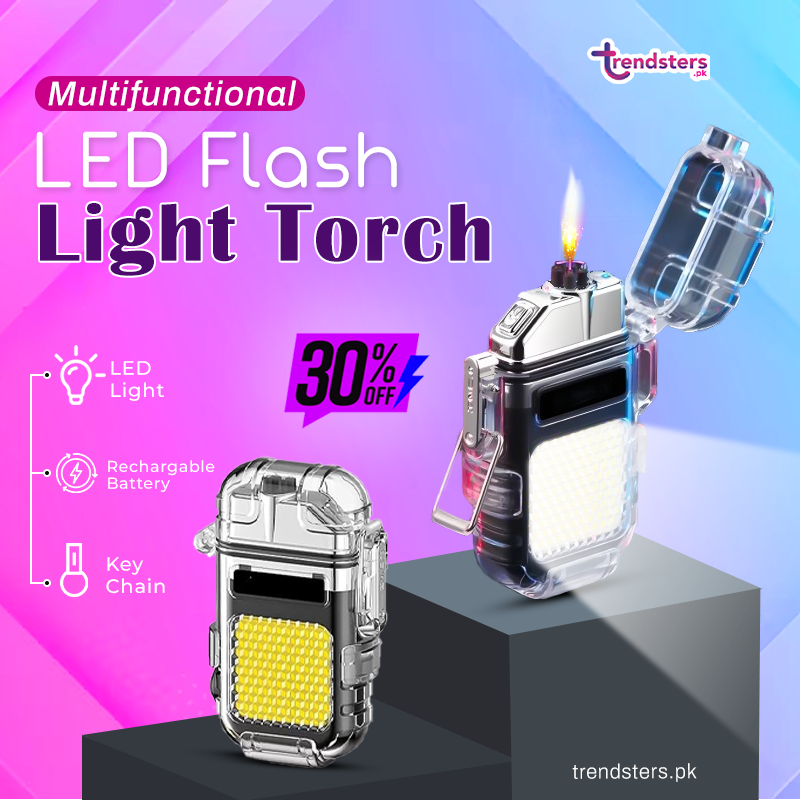 Multifunctional LED Flash Light Torch