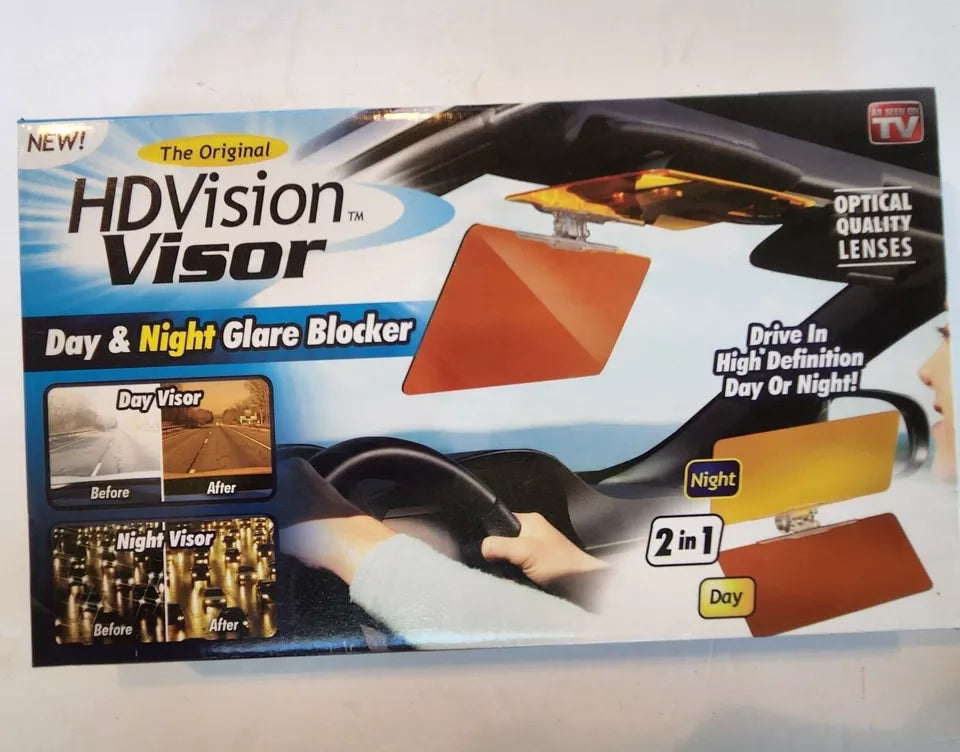HD Vision Visor Day & Night Glare Blocker