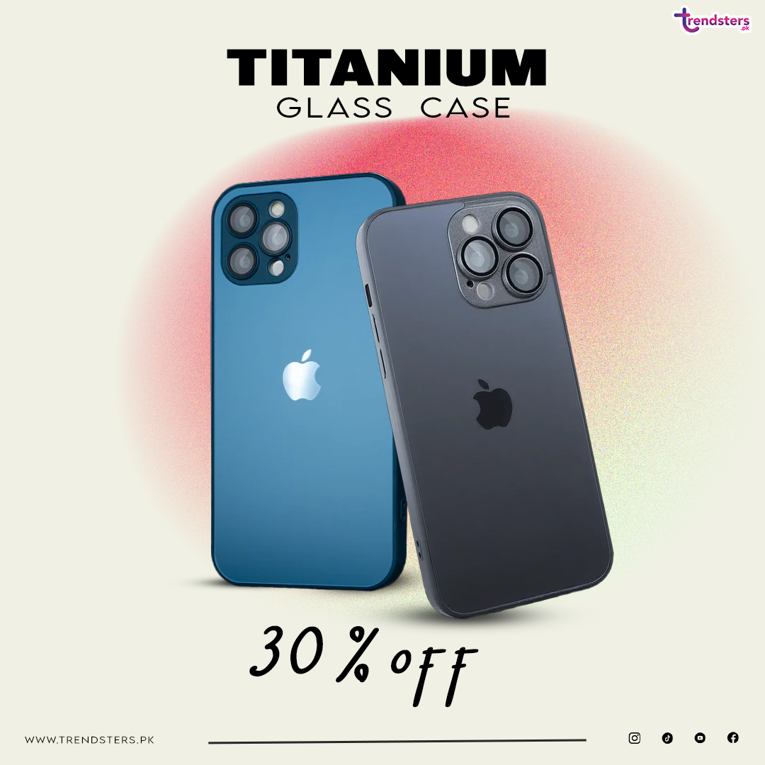 Titanium AG glass Case