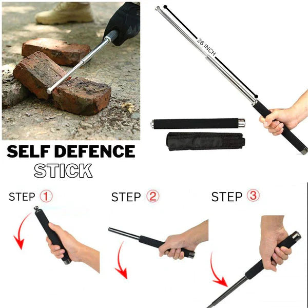 Telescopic Steel Rod Stick