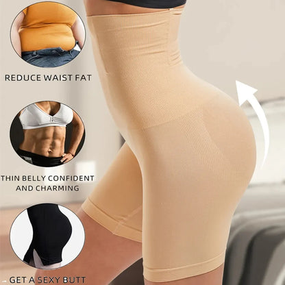 High Waist Seamless Body Shaper Shorts