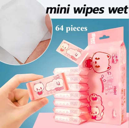 Cleaning Mini Packed Wipes