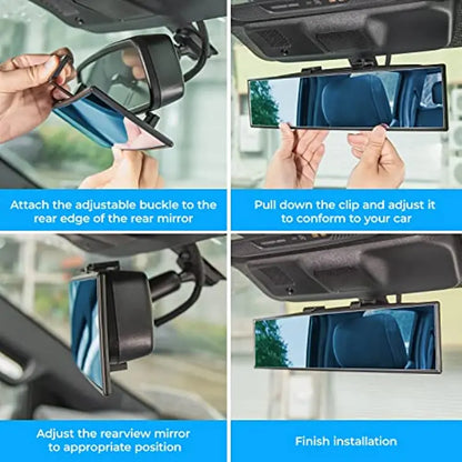 Wide-Angle Convex Car Rear View Mirror