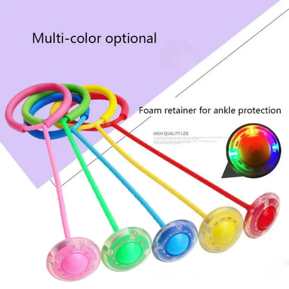 Children LED Flashing Jumping Rope Ball