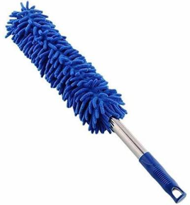 Multipurpose Microfiber Cleaning Duster With Extendable Telescopic Wall Hanging Handle Dry Duster